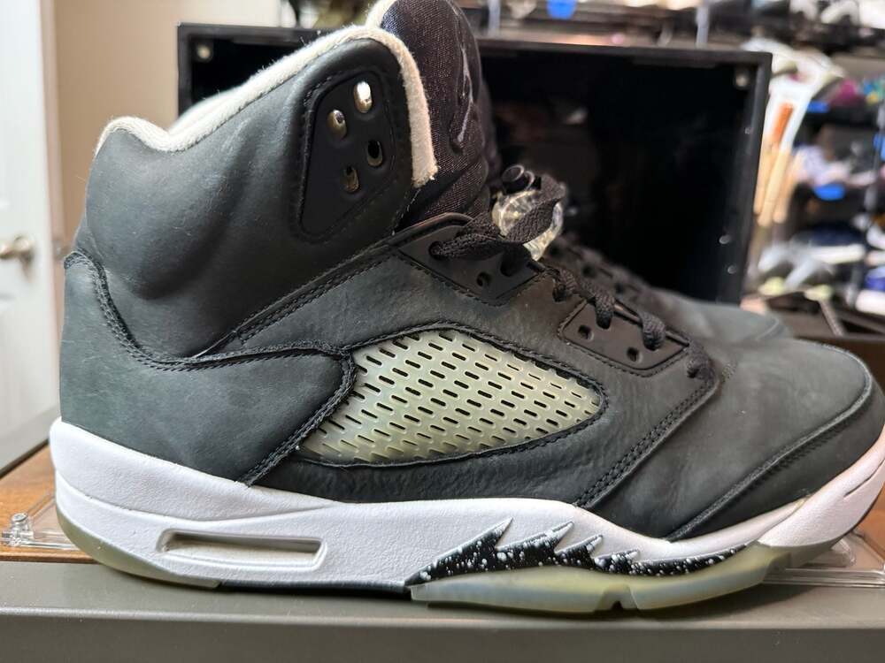 Air Jordan 5 Retro Oreo Black White Sneakers